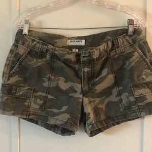 Women’s camo shorts